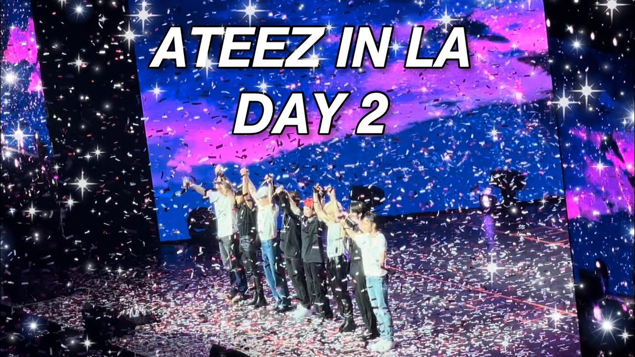 [ATINY VLOG] ATEEZ LA DAY 2