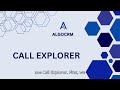 Call Explorer – Manager’s Dashboard in ALGO-CRM (English)
