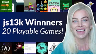 20 отмеченных наградами игр на JavaScript – победители js13kGames 2021