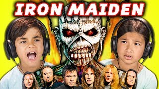 Video-Miniaturansicht von „KIDS REACT TO IRON MAIDEN (Metal Music)“