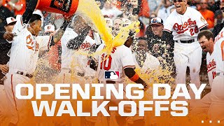 ALL MLB Opening Day walkoffs in the last 20 years!!