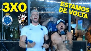 ⚽ GOLS - CRUZEIRO 3X0 VASCO - JORNADA ESPORTIVA CRUZEIRO SPORTS - ESTAMOS DE VOLTA A SÉRIE A!