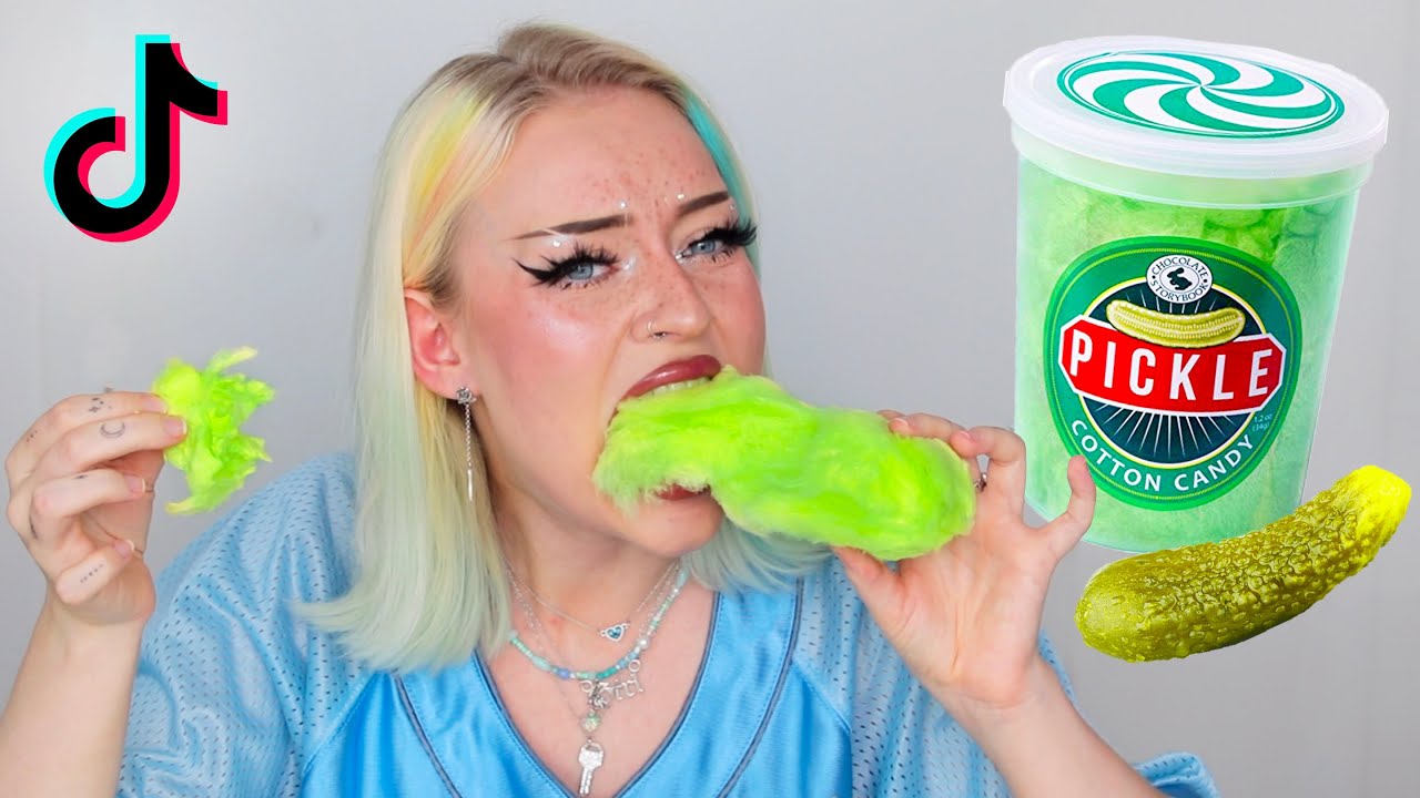 TikTok Makes Me Do Crazy Sh*t Like Eating Pickles Dipped In Spicy