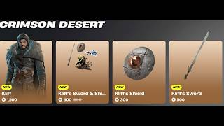 Fortnite Item Shop (May 26th 2026 *NEW* Crimson Dessert Collab + *NEW* Kicks)