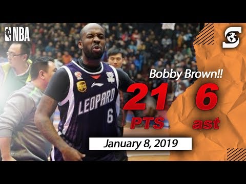 Bobby Brown Shanxi China (CBA ) Highlights 2018-2019