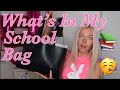 WHAT’S IN MY YEAR 11 SCHOOL BAG!!📚💕
