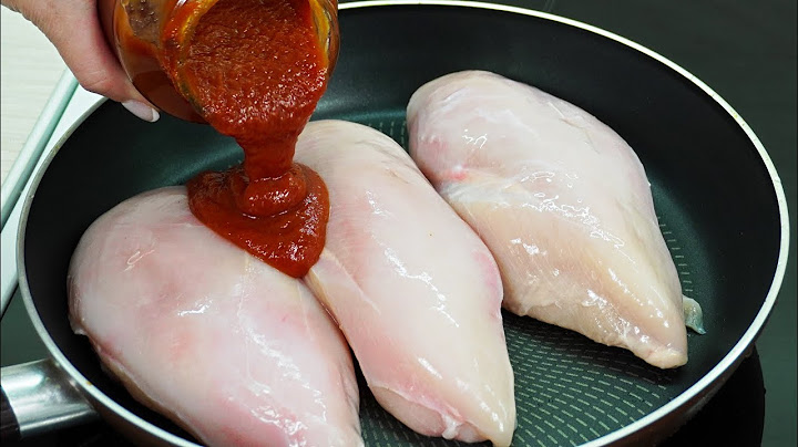 Das leckerste Hähnchenbrust Rezept, das ich je gegessen habe. Herzhaft und saftig! hähnchen