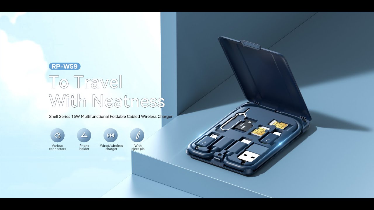 REMAX Wireless Charger RP-W59 - YouTube