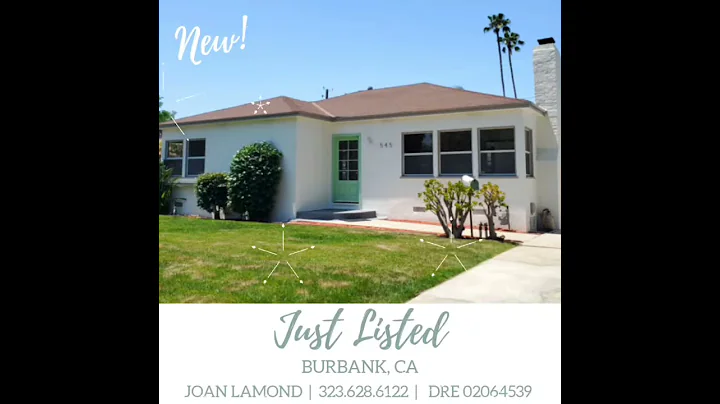 Just Listed! Burbank, CA home
