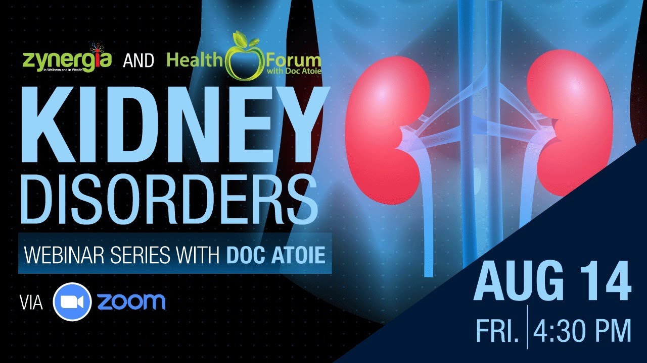 ⁣‘KIDNEY DISORDERS Webinar with Doc Atoie‘ 💙⎜「Recorded on 14AUG2020」