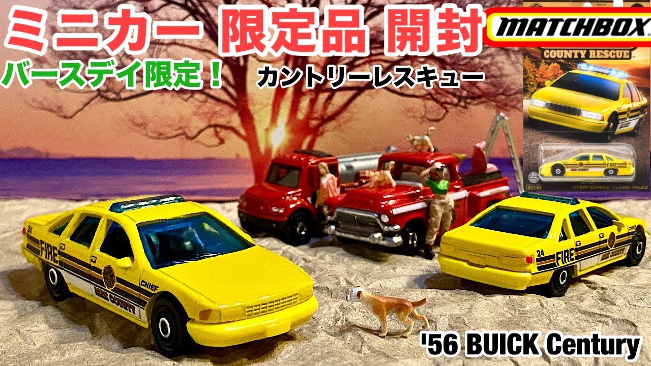 ミニカー 限定品 開封】1956 ビュイック・センチュリー※シェリフ仕様