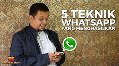 5 CARA AGAR JUALAN DI WHATSAPP MAKIN LARIS - Durasi: 5.31. 