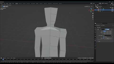 very simple stickman tutorial in blender
