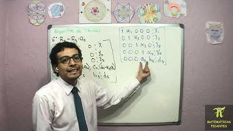 Matemáticas Aplicadas a Ingeniería: Algoritmo de Thomas