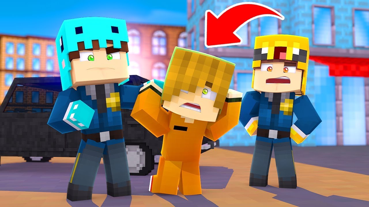 ⁣BEBE MILO ATRAPO A VITA ROBANDO *esta preso* ? MINECRAFT ROLEPLAY + ROBLOX PRISION