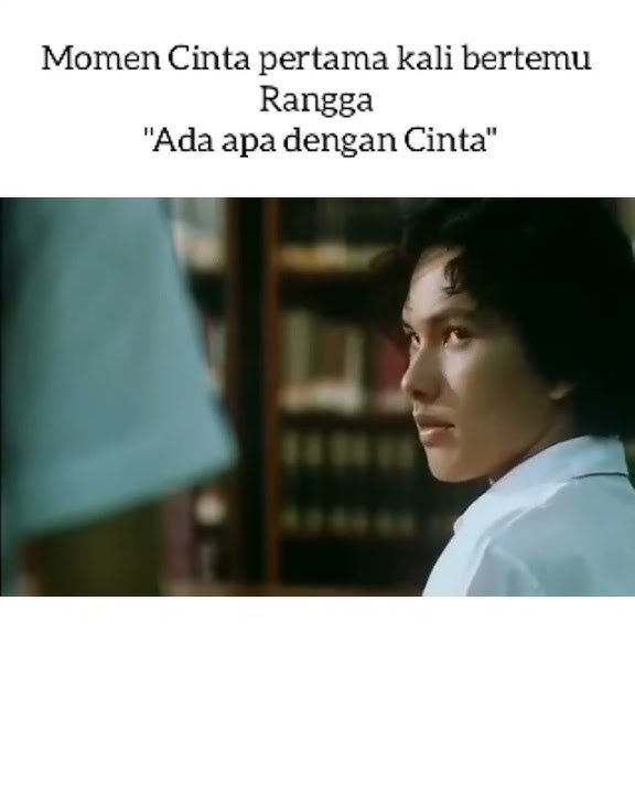 Momen Cinta pertama kali bertemu Rangga | AADC 2002 #shorts #nicholassaputra #aadc