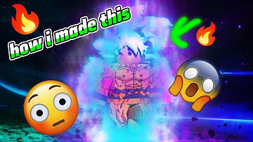 how to make goku tutorial roblox gfx graphics tutorial (using photopea roblox studios and blender)