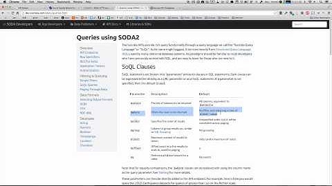 Filtering Datasets with SoQl – Developer Spotlight