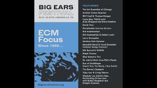 ECM Focus at Big Ears Festival 2019 - Ashley Capps in conversation with Manfred Eicher
