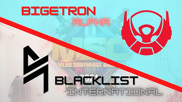 Blacklist vs BTR Game 2 MSC GROUP STAGE PHASE 1 DAY 1 Quick Highights