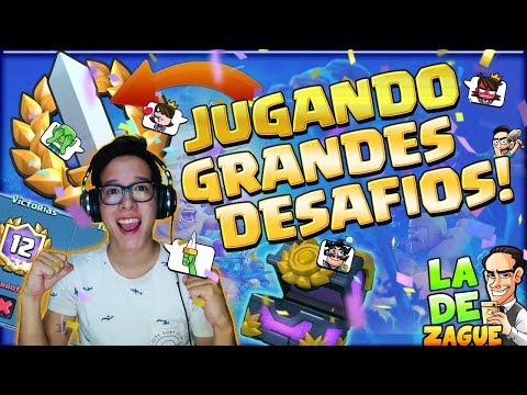 🔥JUGANDO GRANDES DESAFIOS CON MUCHOS MAZOS Y SORTEOS ACTIVOS! | Clash Royale 🔥