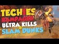 DotA 2 - 7.00 TECHIES RAMPAGES, ULTRAS & SLAM DUNKS!