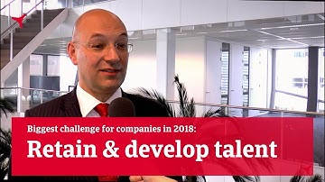 Biggest challenge for companies in 2018: Retain & develop talent | Atradius