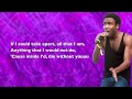 Childish Gambino - I'd Die Without You (PM Dawn Cover) - Lyrics