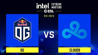 OG vs Cloud9 | Карта 2 Overpass | IEM Rio 2023