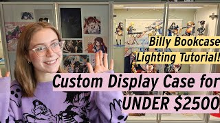 Turn your IKEA Billy into a Built-In Display! Billy Bookcase Modification and Lighting Tutorial