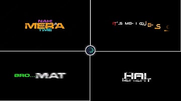 Rap Song Null Text Xml File Link In Alight Motion App