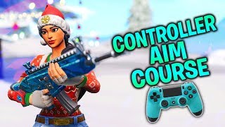 Aim Fortnite Ps4 - insane aim course for controller players warm up course fortnite console ps4