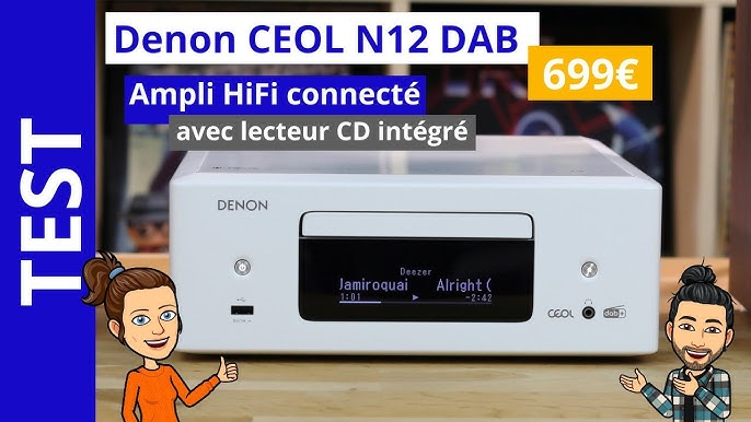 Nous avons testé la mini-chaîne hi-fi Denon CEOL-N10 !