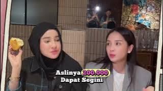 NAGITA SLAVINA NYOBAIN DONAT PINKAN MAMBO YANG LAGI VIRAL
