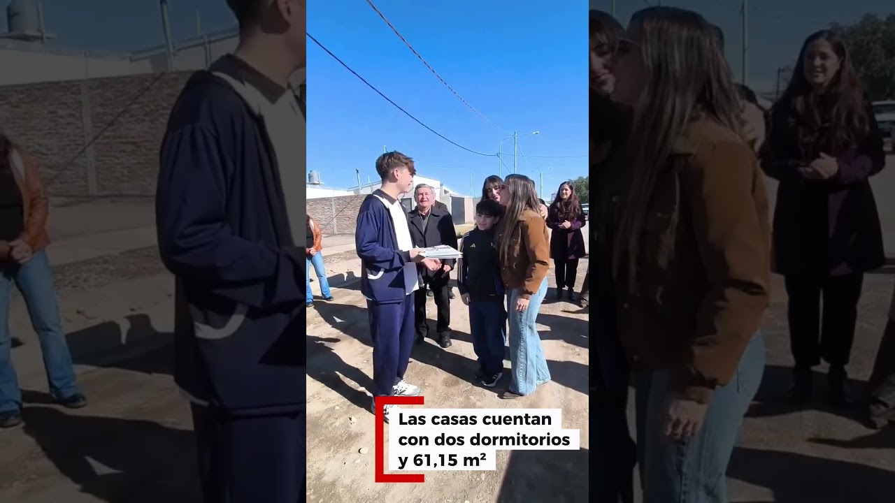 DIEZ FAMILIAS RECIBIERON SUS NUEVAS VIVIENDAS EN SAN RAFAEL