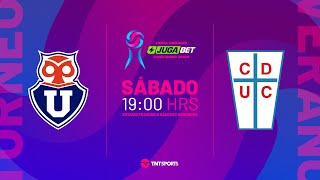 Thumbnail for Universidad de Chile 3 - 1 Universidad Católica | Copa Verano Jugabet 2024