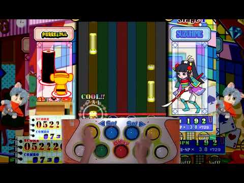 [ポップン]Lv47 撫子スピードメタル／朧月覆う雲をも裂きぬ EX 手元付き