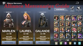 Alliance Mercenaries Guide Last Fortress Underground New Player Guide and Advanced Tips