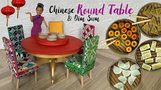 DIY Barbie Chinese Dining Table