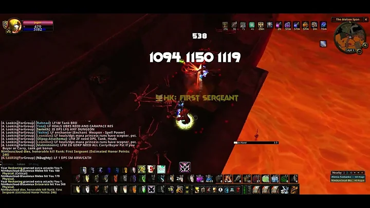 Might of Menethil obliterates t3