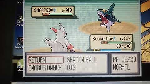 Zangoose sweeps the E4 - P1 Sidney (Pokémon Ruby)