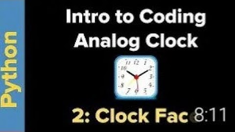 How to make analog clock In python part 2 Drawing Clock ⏰|Pycharm Gaming With Rayan