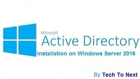 Active Directory ADDS Installation & Configuration Windows Server 2016 Part 4 | Active Directory