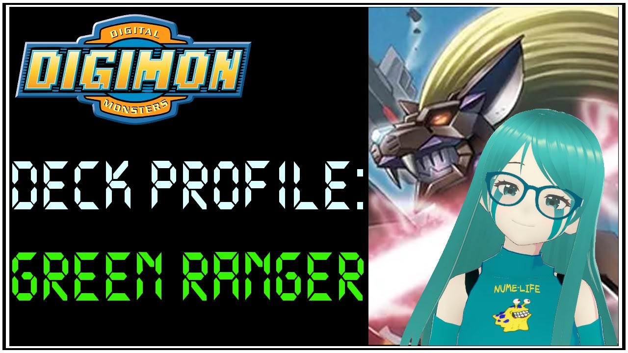 Digimon - Green Ranger deck profile - YouTube