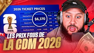 Je Réagis aux PRIX des Billets de la CDM 2026