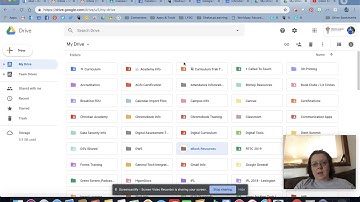 Creating Folders, Subfolders, and changing color in Google Drive