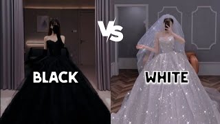 |Black vs White| which one is your favourite?|#aesthetic #blackvswhite