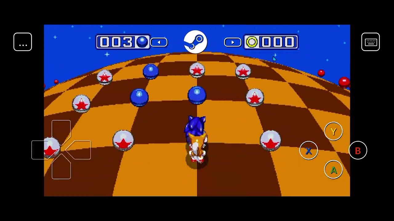 Sonic Origins Plus Android Gameplay - usando Steam Link 