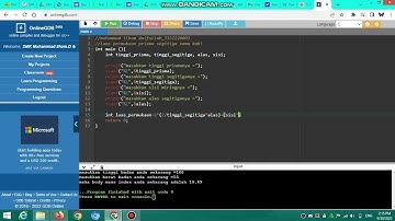 Menghitung Luas Permukaan Prisma Segitiga Sama Kaki dalam Bahasa C || Algortima dan Pemrograman