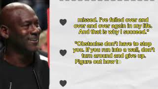 Michael Jordan Quotes: Inspiring the world..